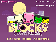 Блоки: Счастливый Хеллоуин - Бесплатные флеш игры онлайн