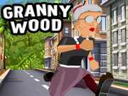 Злая Бабушка Бежит - Бесплатные флеш игры онлайн